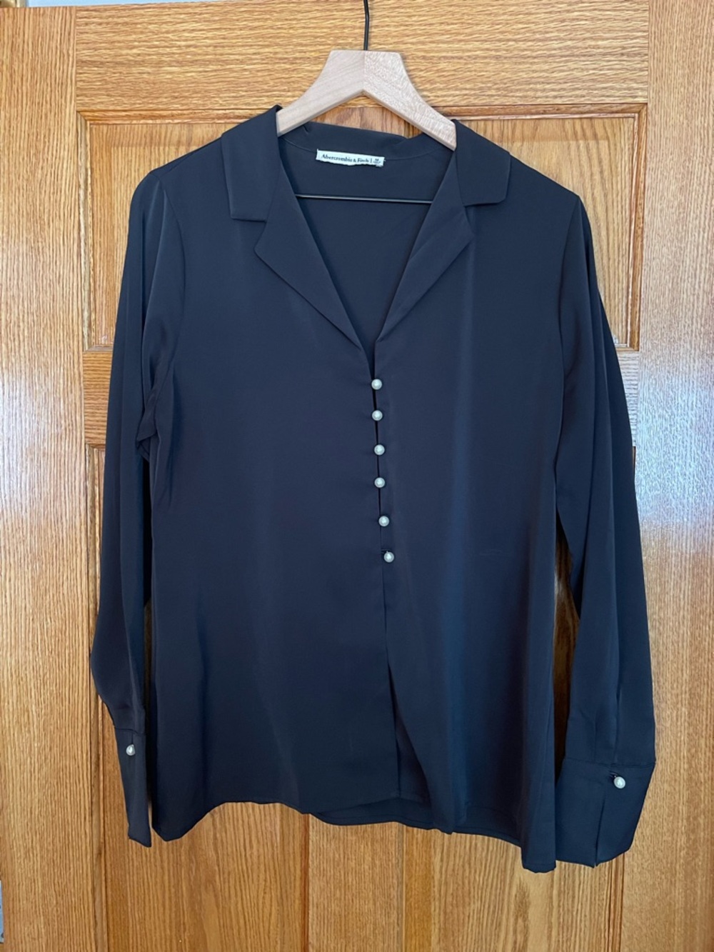 A&F Pearl Detail Shirt